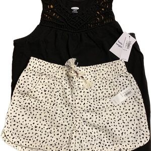 Old Navy Kids Shorts and Tunic Top